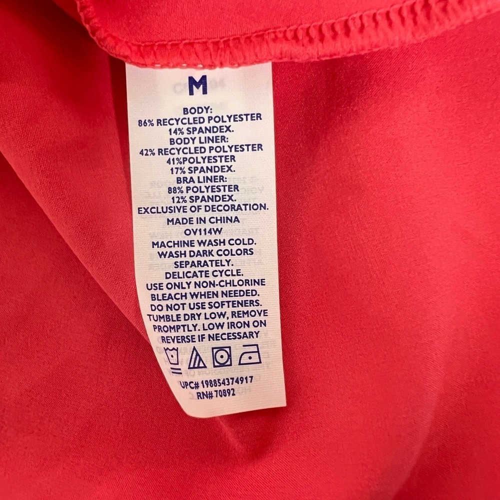 Outdoor Voices Exercise Dress Petunia Pink Built-In Shorts Pockets OV114W Size M - Picture 6 of 12